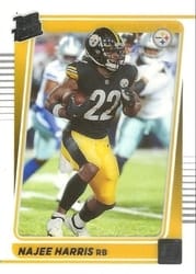 2021 Clearly Donruss Base Set Najee Harris #60 card
