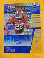 2021 Donruss Elite Turn of the Century Autographs Najee Harris #TTC-NHA card