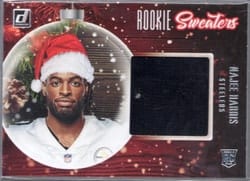 2021 Donruss Rookie Holiday Sweater Najee Harris #RS-NHA