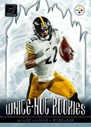 2021 Donruss White-Hot Rookies Najee Harris #WHR-NHA card
