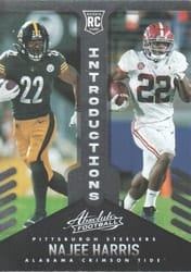 2021 Panini Absolute Introductions Najee Harris #11 card