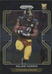2021 Panini Chronicles Prizm Black Najee Harris #PB-6 card