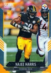 2021 Panini Chronicles Score Update Rookies Najee Harris #409 card
