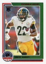 2021 Panini Chronicles Stars & Stripes Najee Harris #STS-NHA card