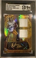 2021 Panini Gold Standard Rookie Jersey Autographs Double Najee Harris #251 card