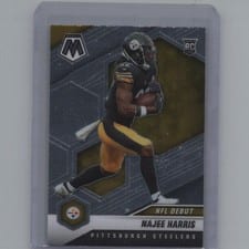 2021 Panini Mosaic Najee Harris #252 card