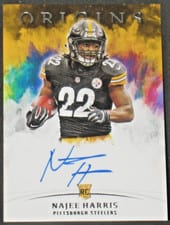 2021 Panini Origins Rookie Autographs Najee Harris #RA-NH card