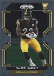 2021 Panini Prizm Base Set Najee Harris #343 card