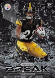 2021 Panini Prizm Prizm Break Najee Harris #9 card