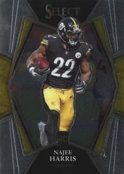 2021 Panini Select Base Set Najee Harris #153 card
