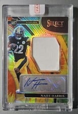 2021 Panini Select Jumbo Rookie Signature Swatches Najee Harris #JRS-NHA card