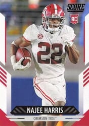 2021 Score Base Set Najee Harris #309 card