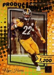 2022 Donruss Production Line Najee Harris #PRD-9 card