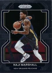 2021-22 Panini Prizm Base Set Naji Marshall #191 card