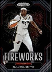 2023 Panini Prizm WNBA Fireworks NaLyssa Smith #3 card