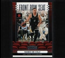 2025-26 Panini Contenders EuroLeague Front Row Seat Nando De Colo #25 card