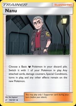 Team Up Nanu #150 card