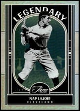 2024 Panini Three and Two Legendary Nap Lajoie #7 card