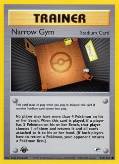 Gym Heroes Narrow Gym #124 card