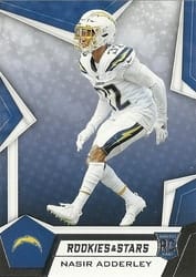 2019 Panini Rookies & Stars Base Set Nasir Adderley #182 card