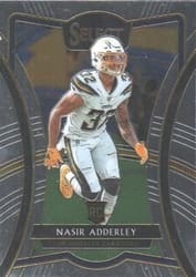 2019 Panini Select Base Set Nasir Adderley #112 card