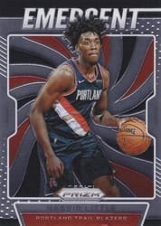 2019-20 Panini Prizm Emergent Nassir Little #2 card