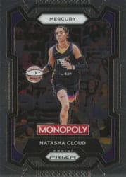 2024 Panini Prizm Monopoly WNBA Base Set Natasha Cloud #11 card