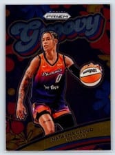 2024 Panini Prizm WNBA Groovy Natasha Cloud #5 card
