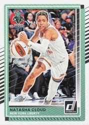 2025-26 Donruss WNBA Base Set Natasha Cloud #8 card