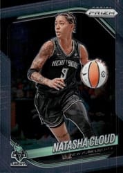 2025 Panini Prizm WNBA Base Set Natasha Cloud #56 card