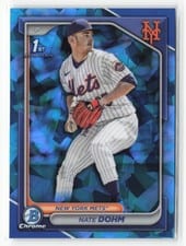 2024 Bowman Draft Sapphire Edition Base Set Nate Dohm #BDC-101 card