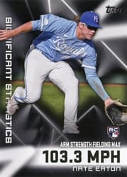 2023 Topps Significant Statistics Nate Eaton #SS-25 card