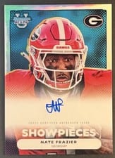 2025 Bowman University Best Bowman Showpieces Autographs Refractor Nate Frazier #BSA-NF card