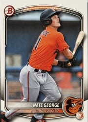 2025 Bowman Draft Base Set Nate George #BD-113 card