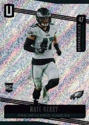 2019 Panini Unparalleled Base Set Nate Gerry #106 card