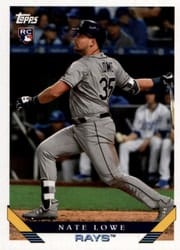 2019 Topps Archives Base Set Nate Lowe #216 card
