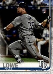 2019 Topps Update Base Set Nate Lowe #US291 card