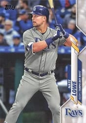 2020 Topps Base Set Nate Lowe #626 card