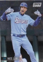 2021 Stadium Club Chrome Base Set Nate Lowe #369 card