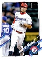2021 Topps Update Base Set Nate Lowe #US136 card