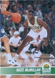 1994-95 Hoops Base Set Nate McMillan #202 card