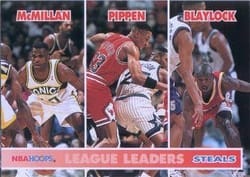 1994-95 Hoops Base Set Nate McMillan / Scottie Pippen / Mookie Blaylock #258 card