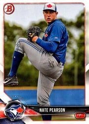 2018 Bowman Draft Base Set Nate Pearson #BD-118 card