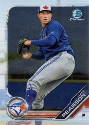 2019 Bowman Chrome Prospects Nate Pearson #BCP-99 card