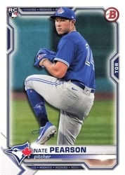 2021 Bowman Base Set Nate Pearson #59 card
