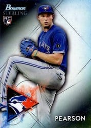 2021 Bowman Sterling Base Set Nate Pearson #BSR-60 card
