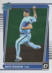 2021 Donruss Optic Base Set Nate Pearson #38 card