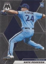 2021 Panini Mosaic Base Set Nate Pearson #234 card