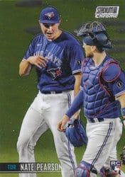 2021 Stadium Club Chrome Base Set Nate Pearson #7 card