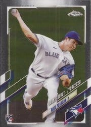 2021 Topps Chrome Update Base Set Nate Pearson #USC48 card